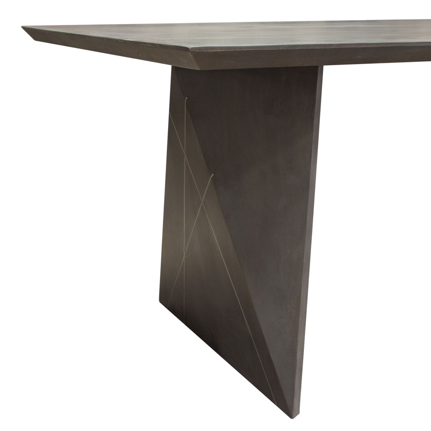 Motion Solid Mango Wood Dining Table