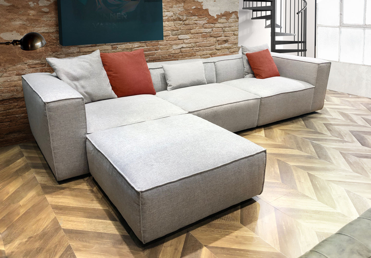 Vice 4PC Modular Sectional