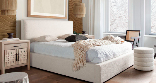 Cloud Boucle Bed