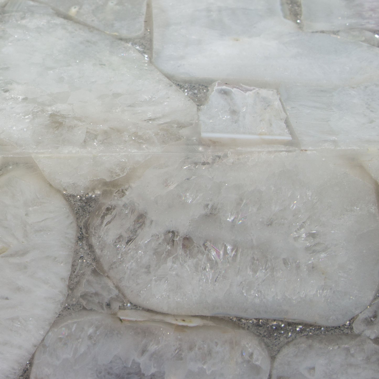 Gemini Genuine White Quartz Coffee Table