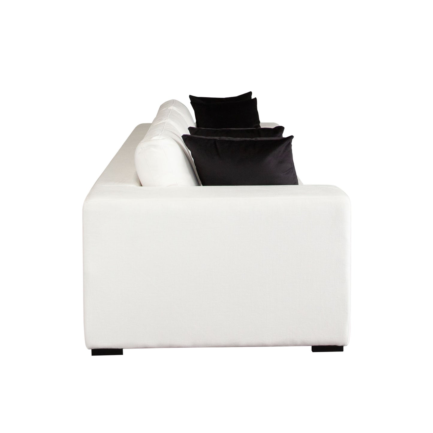 Muse Sofa White Fabric