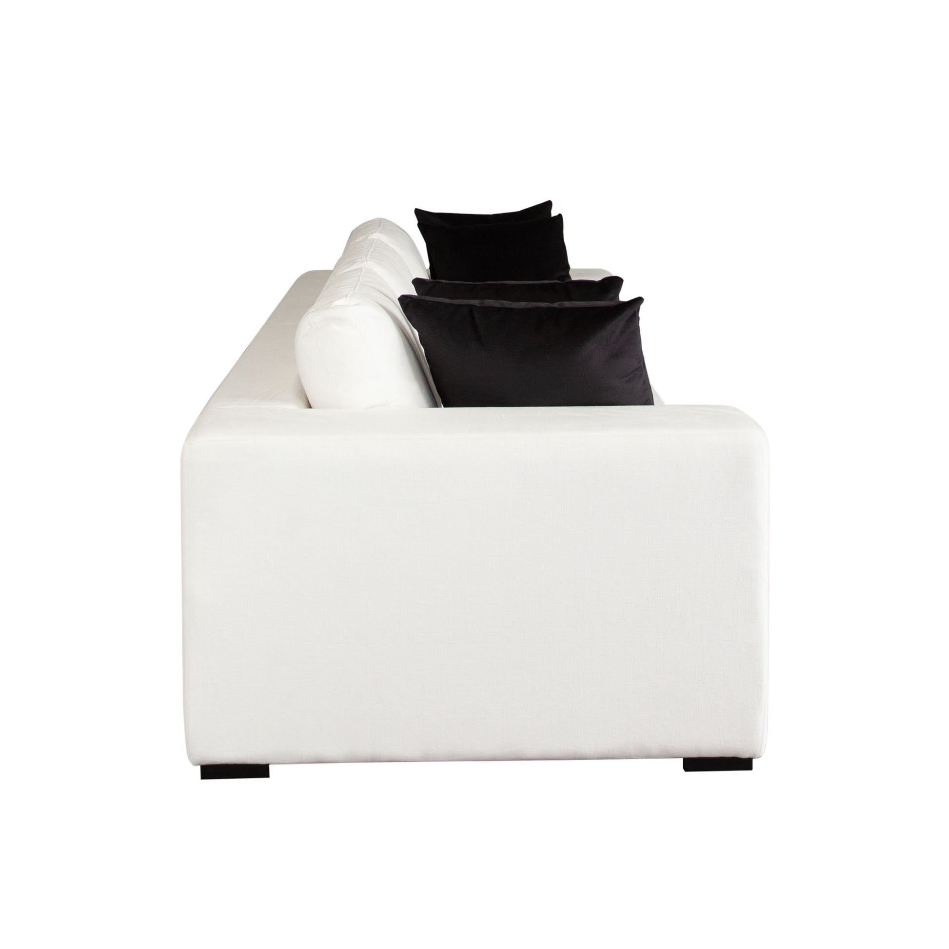 Muse Sofa White Fabric