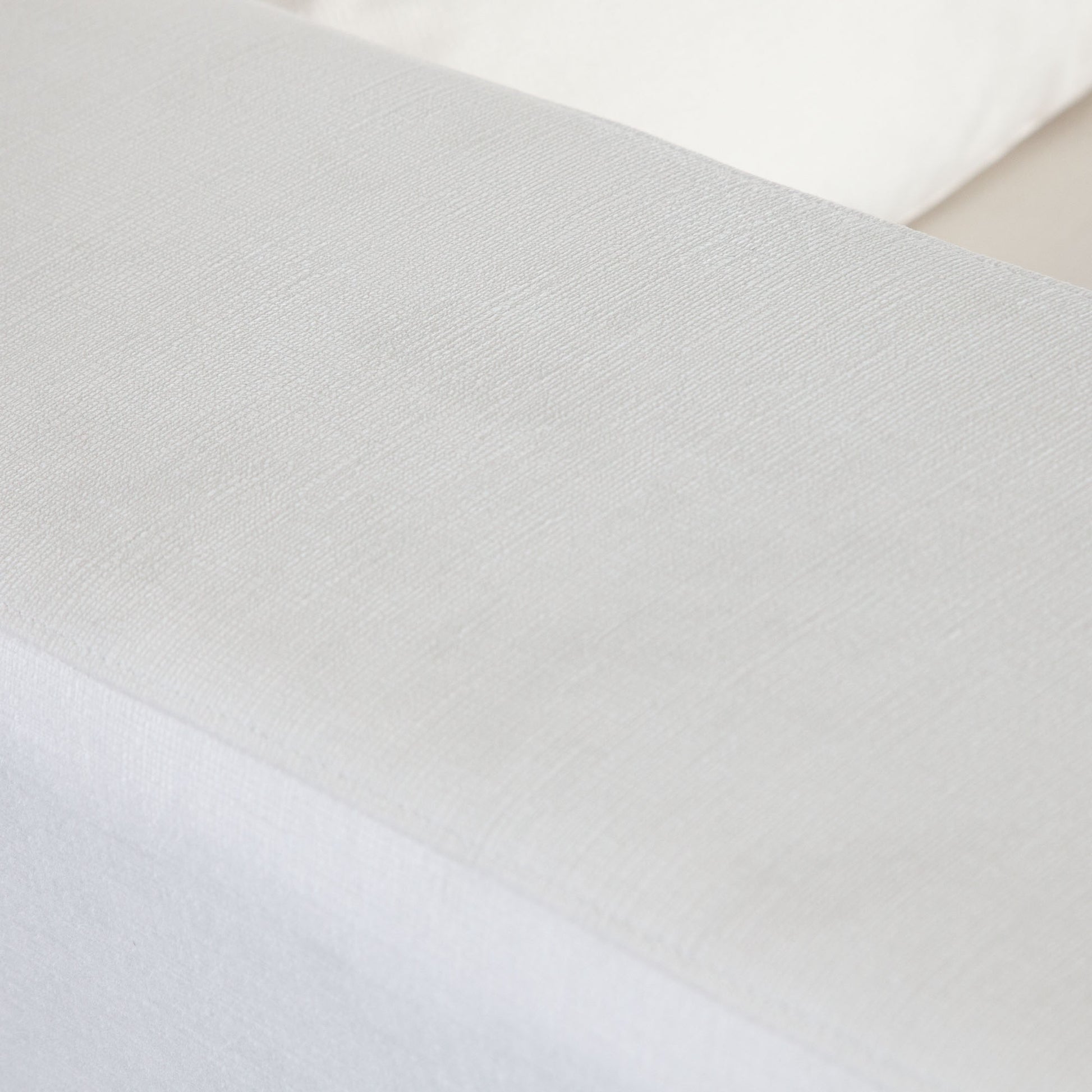Muse Sofa White Fabric
