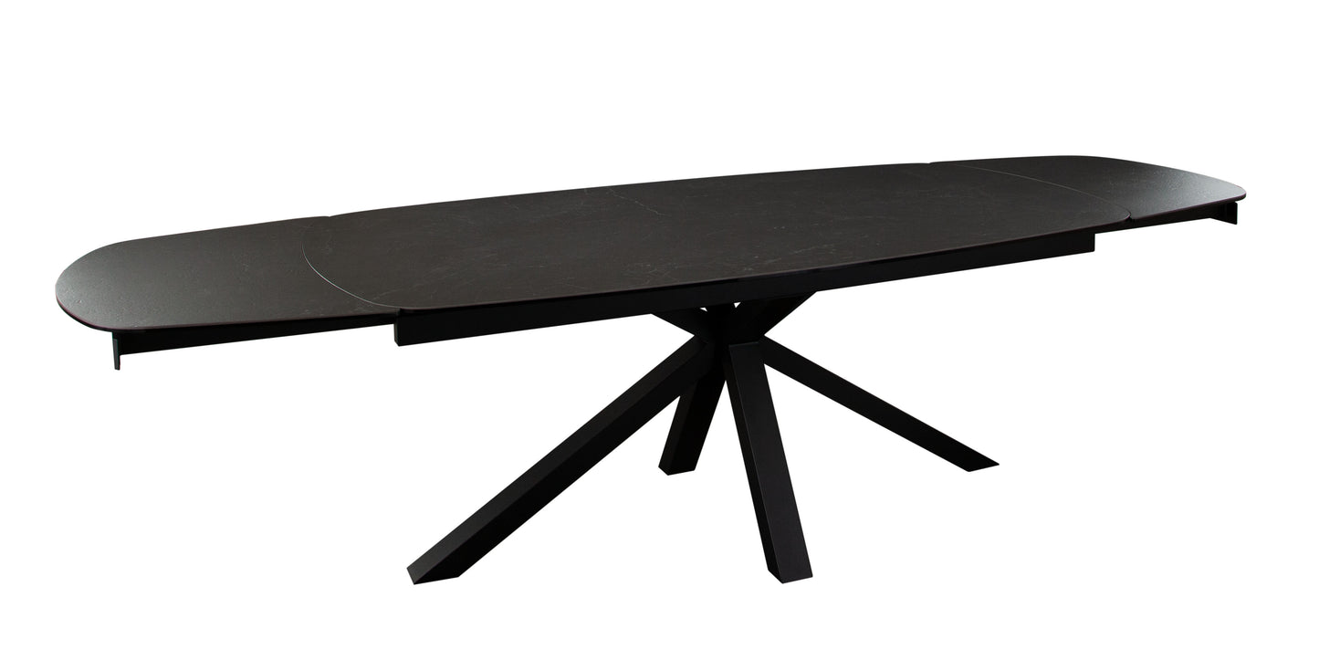 Onyx Extension Dining Table By Diamond Sofa