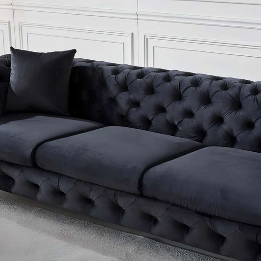 Tufted Velvet Sectional