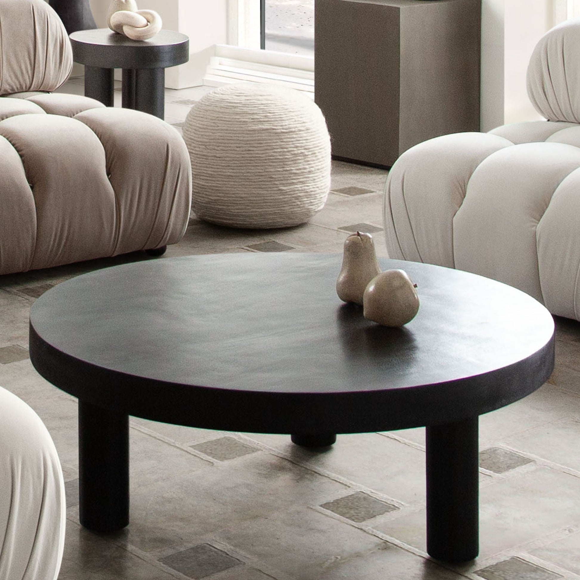Rune 42 Inch Round Cocktail Table