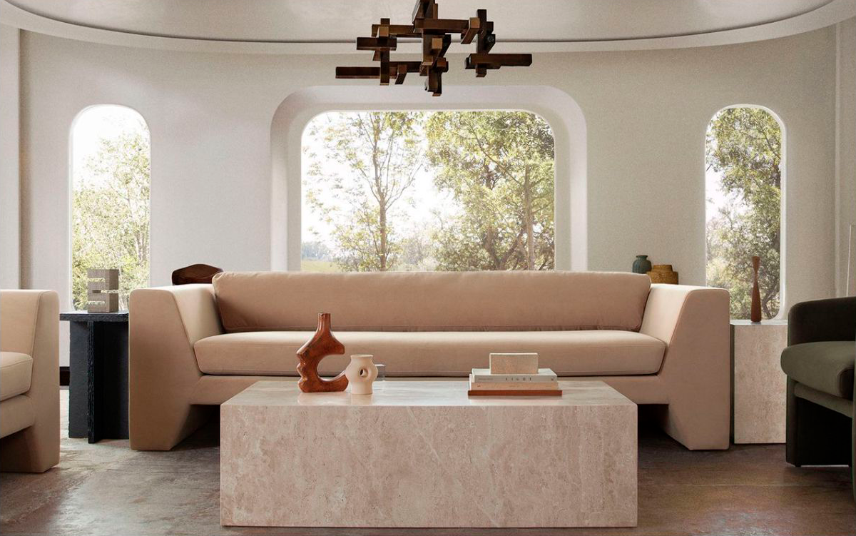 Rift Oversize Sofa by Diamond Sofa
