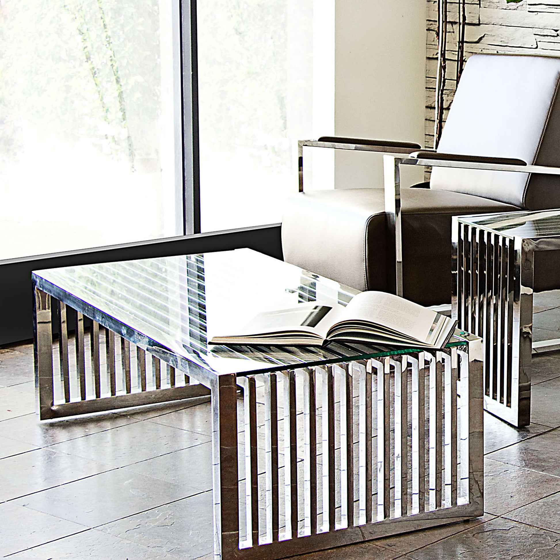 SOHO Steel Coffee Table