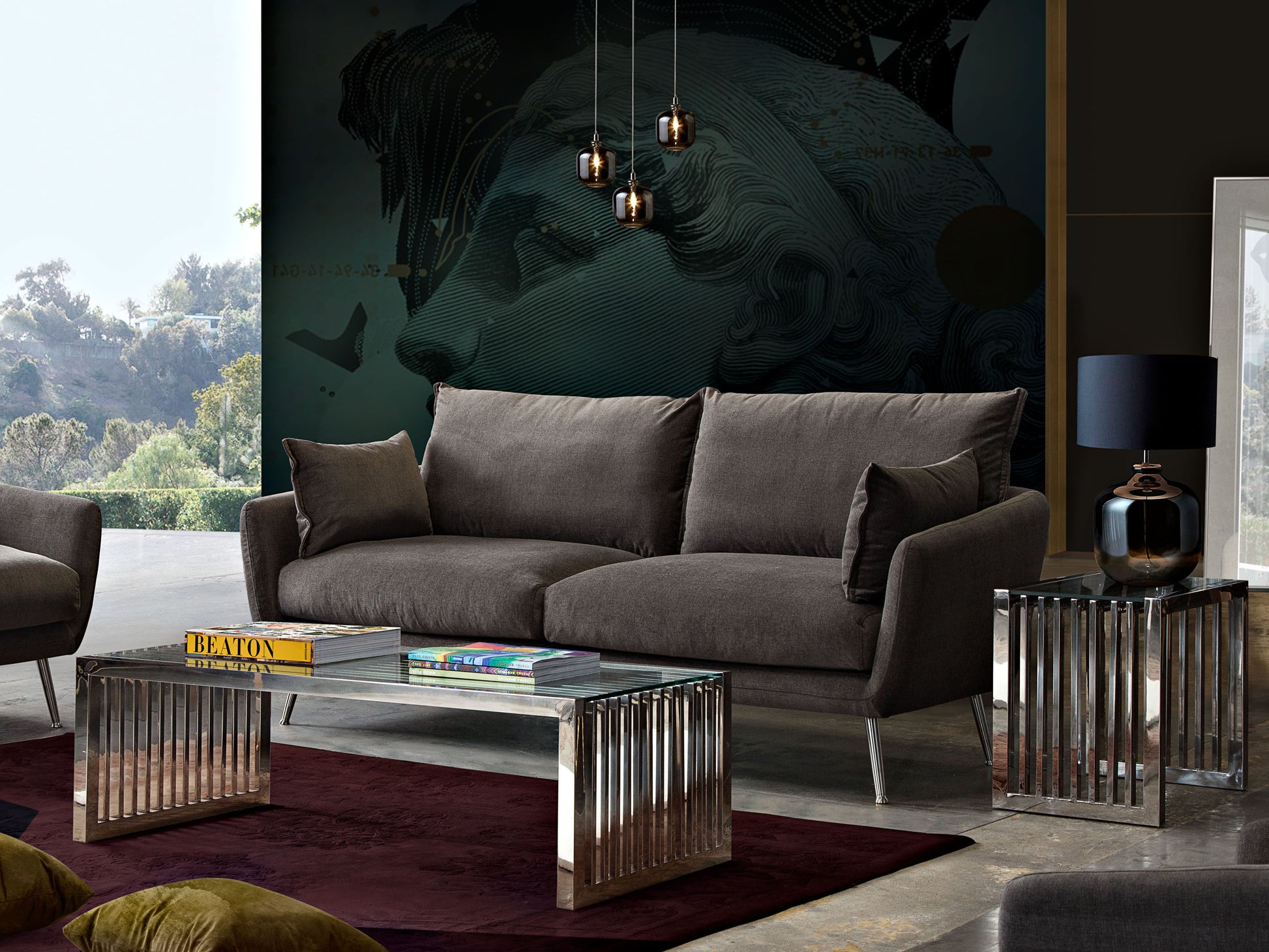 SOHO Steel Coffee Table