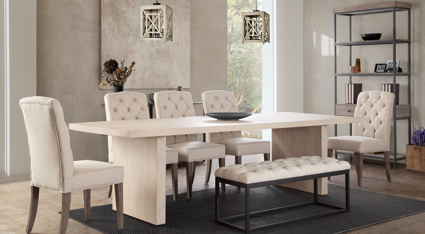 Sonoma 110" Solid Mango Wood Dining Table