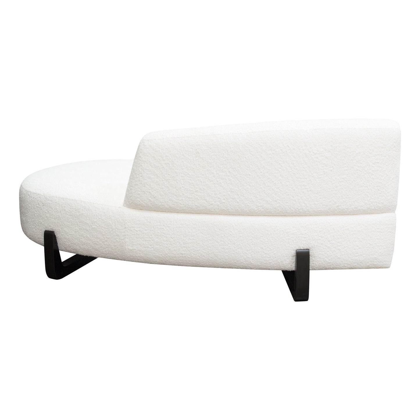 Vesper 2PC Modular Curved Armless Chaise by Diamond Sofa