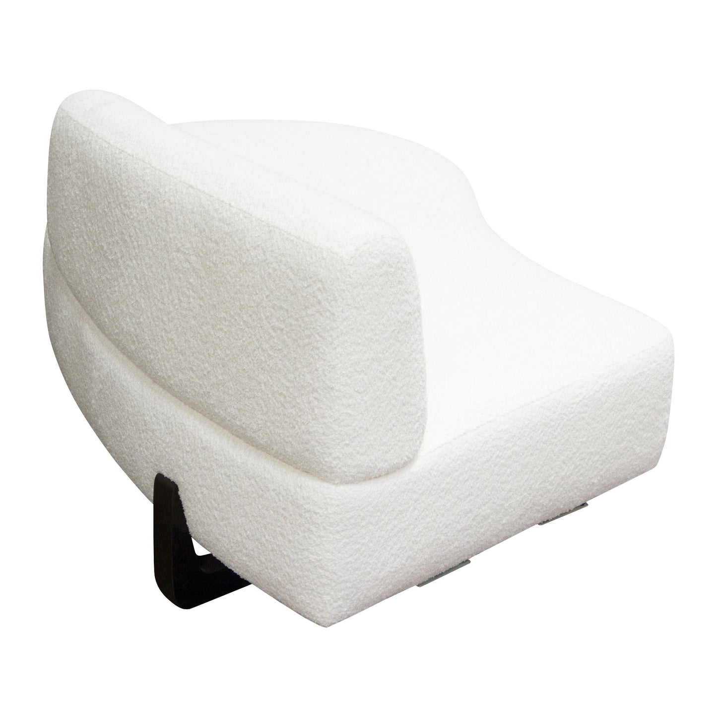 Vesper 2PC Modular Curved Armless Chaise by Diamond Sofa