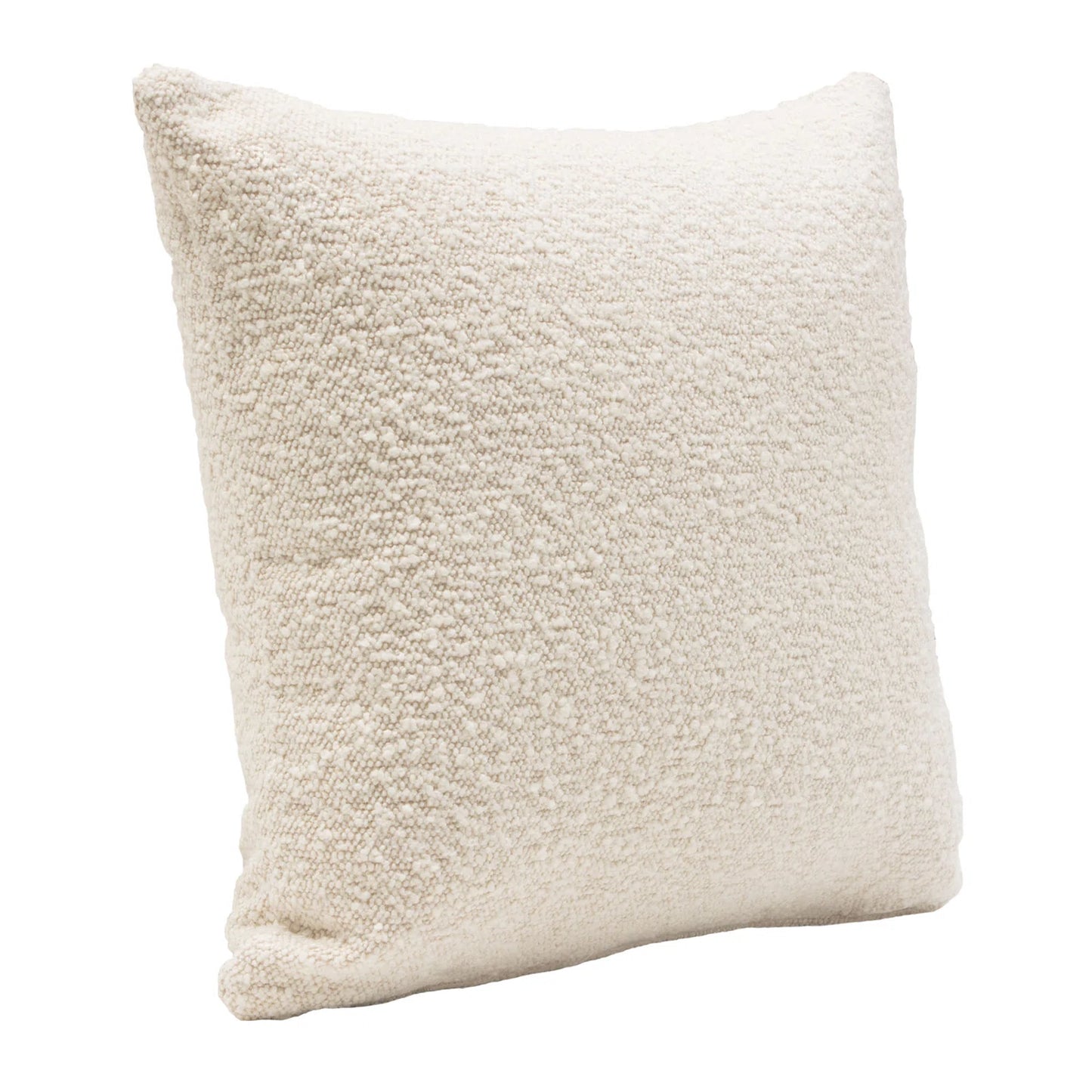 Velvet Throw Pillow, bone