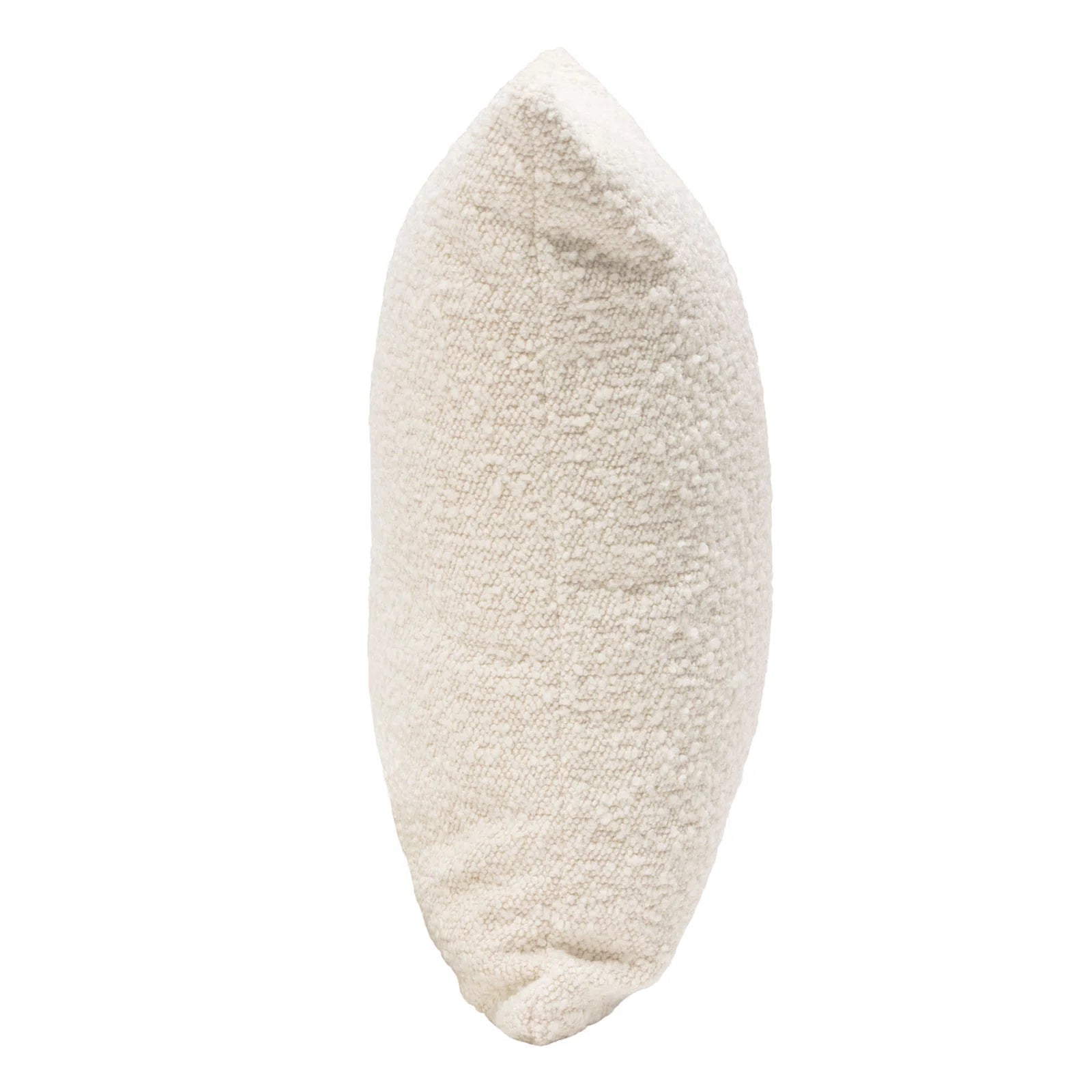 Velvet Throw Pillow, bone