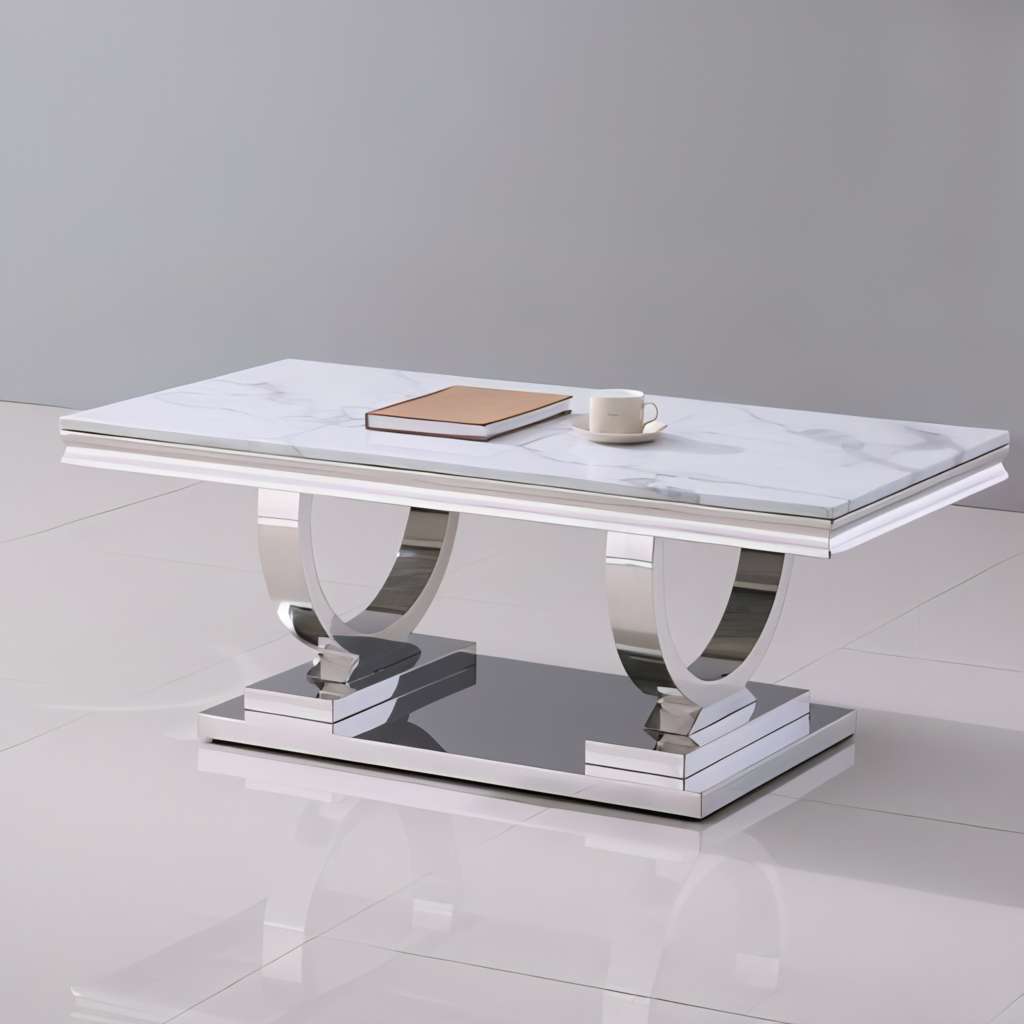 Marble Top Dining Table