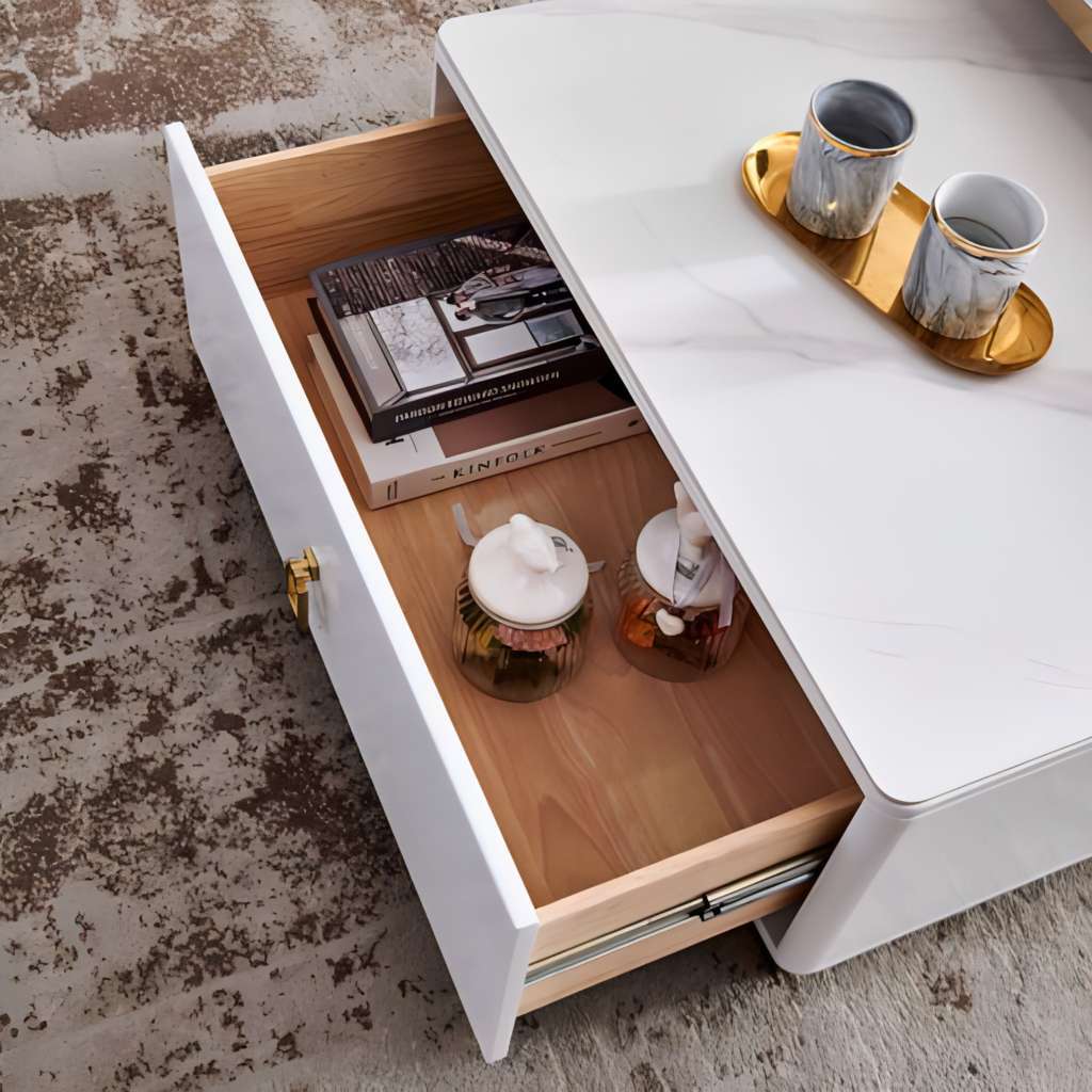 Marble Top Coffee Table