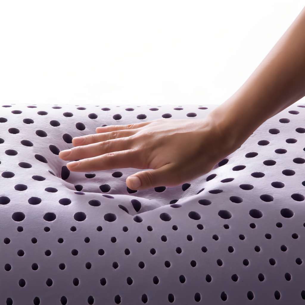 Malouf Z Zoned Activedough Lavender Pillows, King size