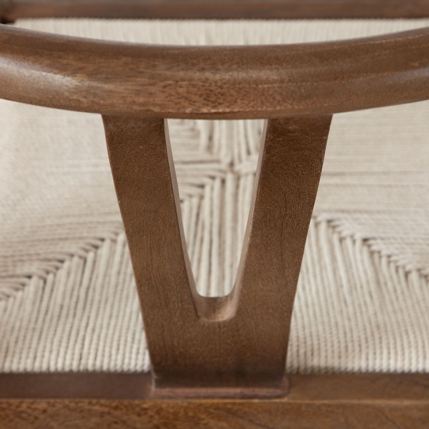 Nara Wishbone Woven Chair and Bench By Diamond Sofa