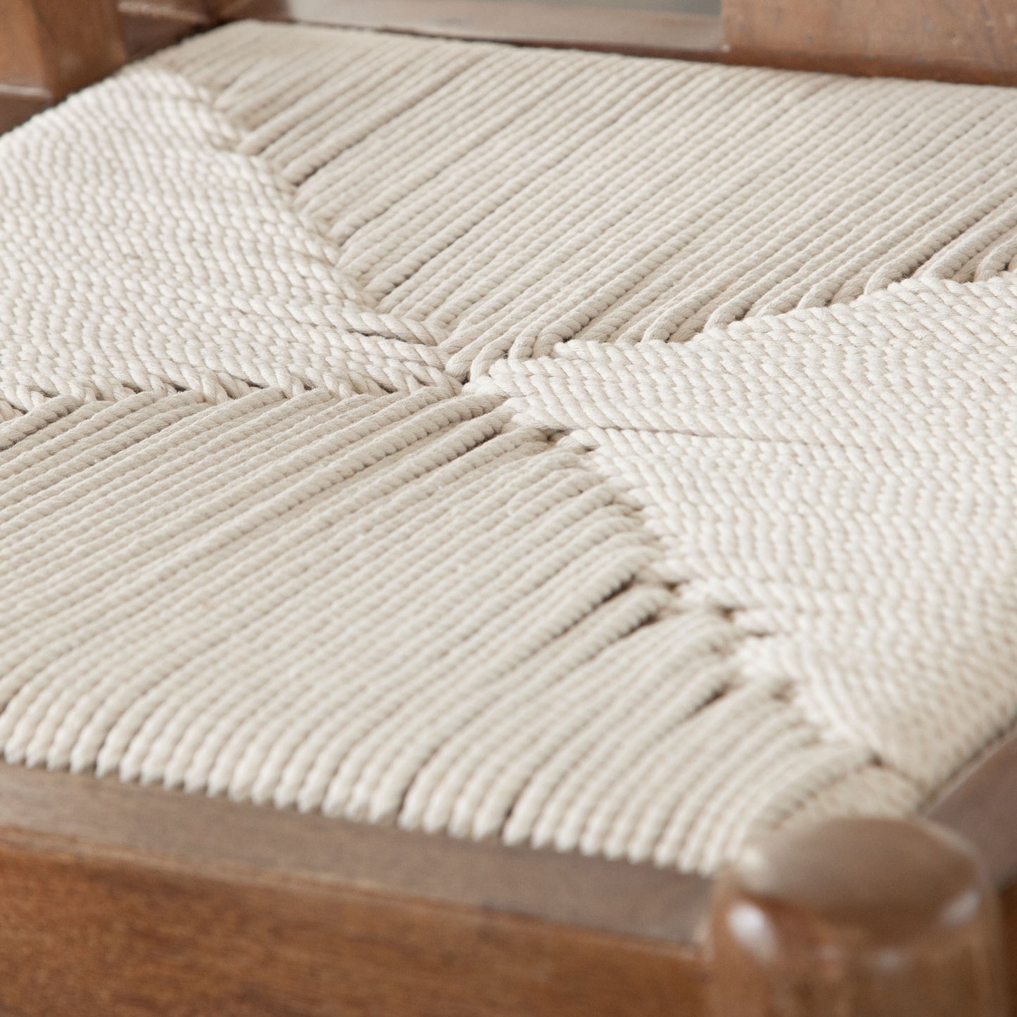 Nara Wishbone Woven Chair and Bench By Diamond Sofa