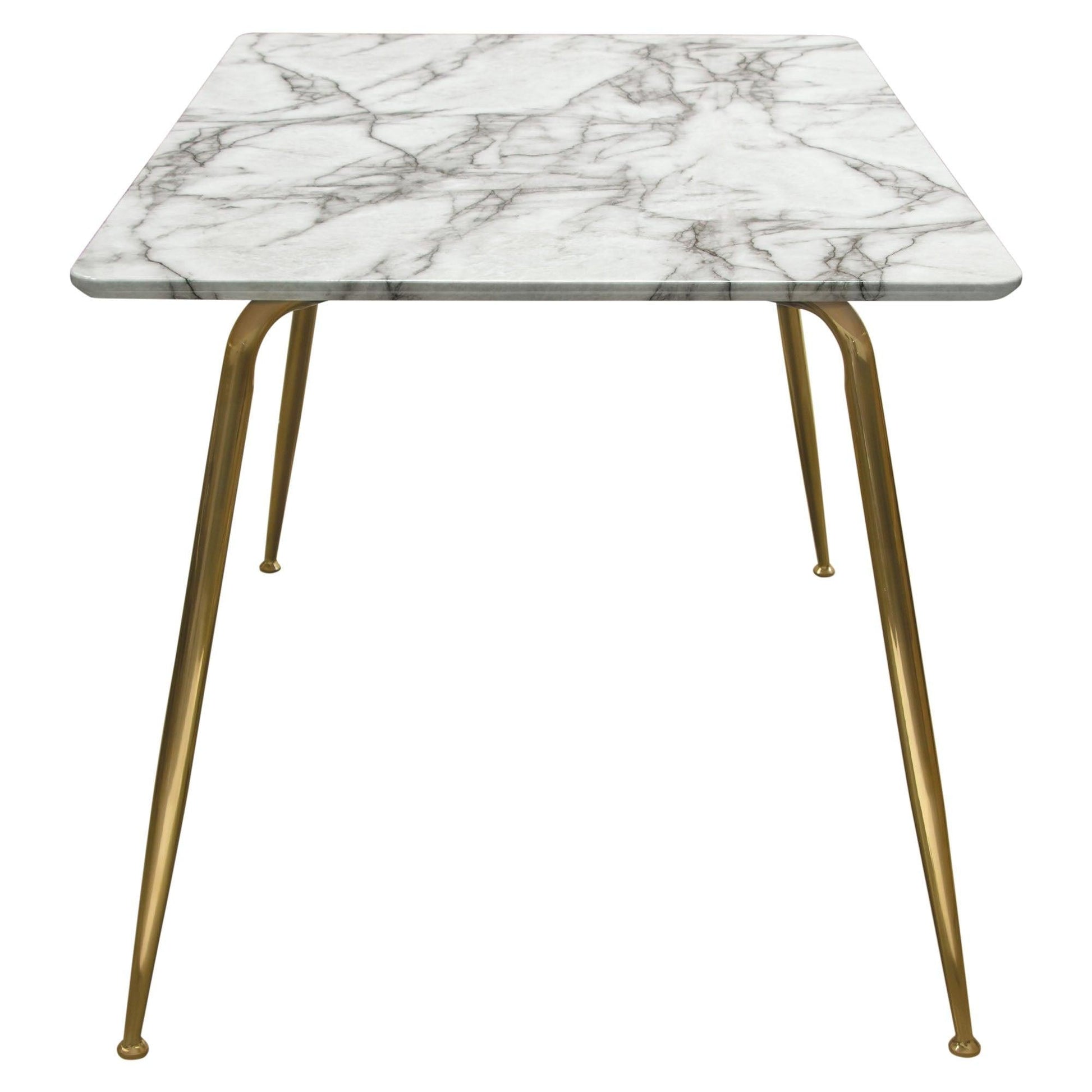 dionefurniture.myshopify.com-Rectangle Modern White Faux Marble Dinning Table